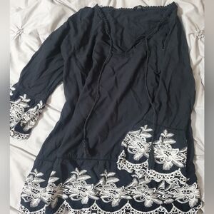 Mason coupe boho style tunic shirt